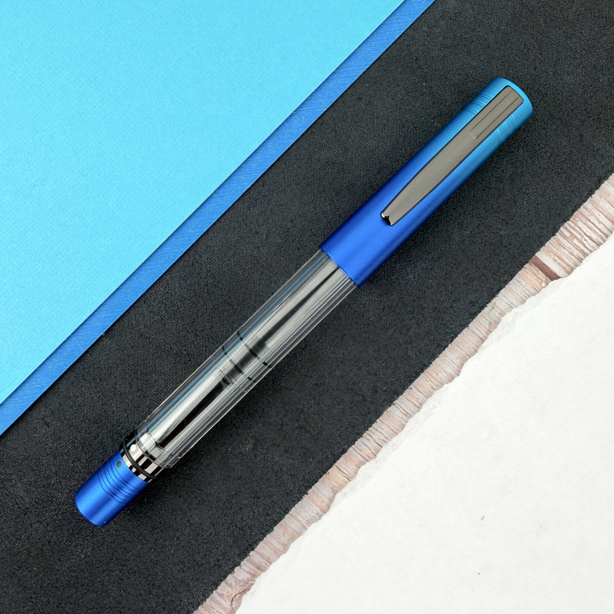 Monteverde MP1 Fountain Pen - Blue Wave (Atlas Exclusive)