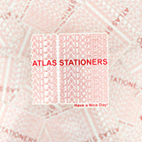 Atlas Stationers Sticker - Grocery Bag