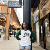 Atlas Stationers Baseball Shirt - Green (Atlas Exclusive)
