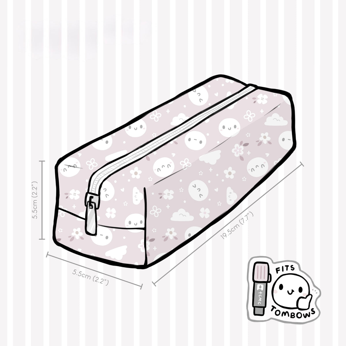 TheCoffeeMonsterzCo Sugar Plum - Pencil Pouch