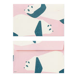 Midori Kimagure Easy&Cozy Envelopes - Panda