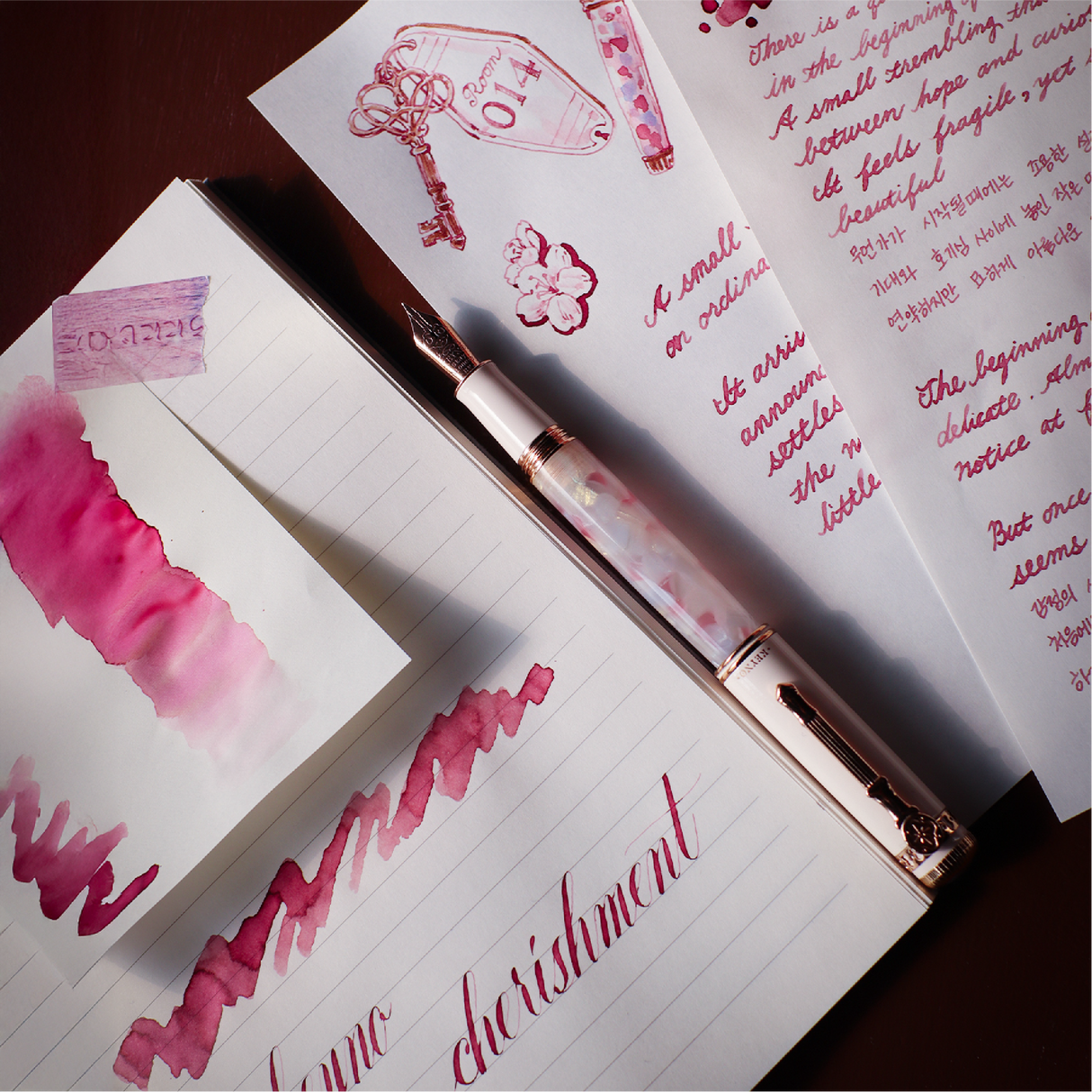 Dominant Industry Keyno Fountain Pen - No.014 Cherishment
