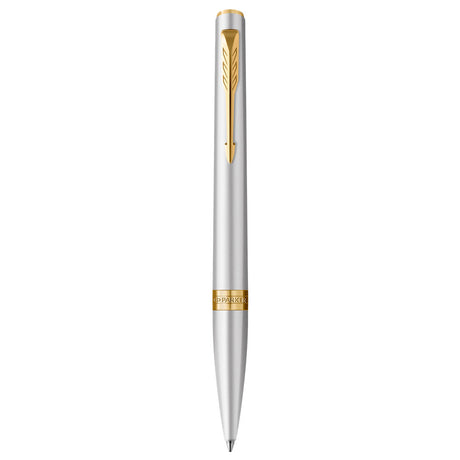Parker Meridian Ballpoint Pen - Chrome with Gold Trim