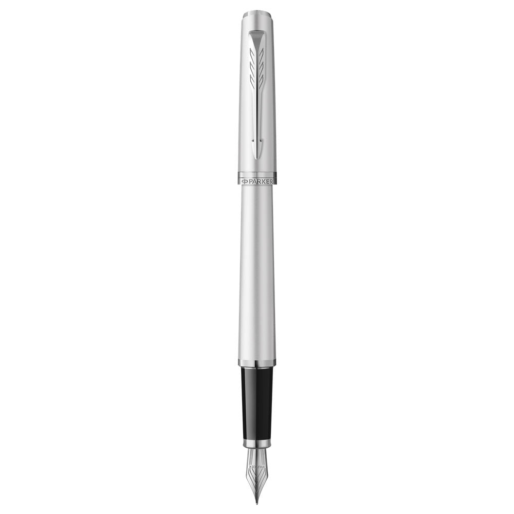 Parker Meridian Fountain Pen - Chrome with Chrome Trim