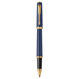 Parker Meridian Rollerball Pen - Blue with Gold Trim
