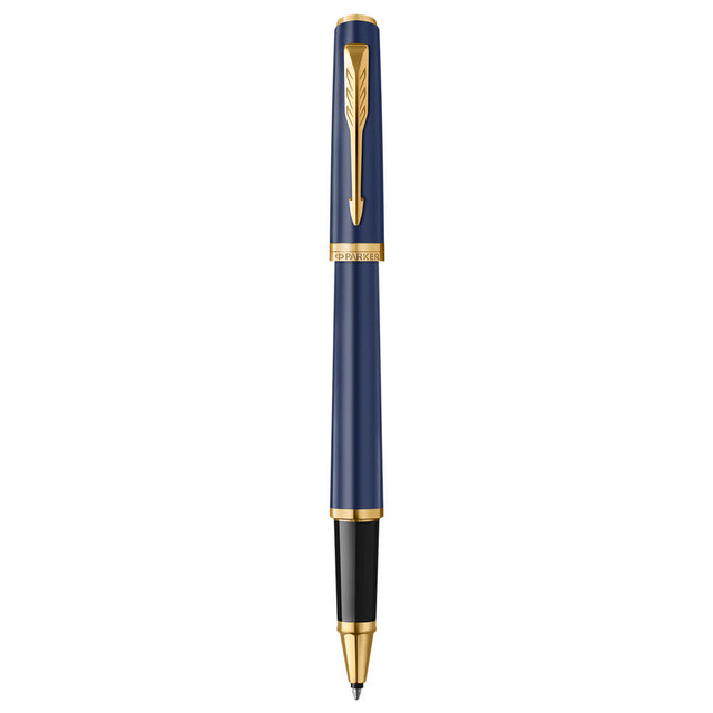 Parker Meridian Rollerball Pen - Blue with Gold Trim