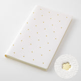 Midori Professional Diary A5 Slim Monthly Block - Flower