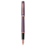 Parker Meridian Fountain Pen - Purple with Pink Gold Trim