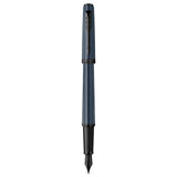 Parker Meridian Fountain Pen - Blue with Black Trim
