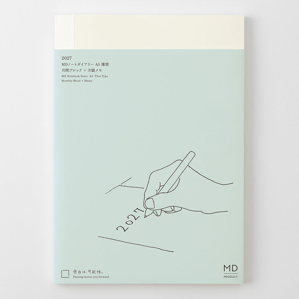 Midori MD Notebook Diary - A4 Thin