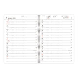 Midori Business Diary B5 Monthly Ring - Brown