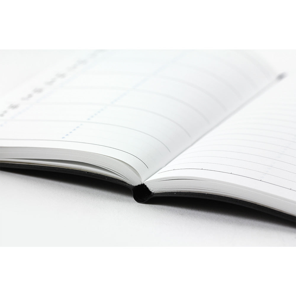Midori Pocket Schedule Weekly - Black