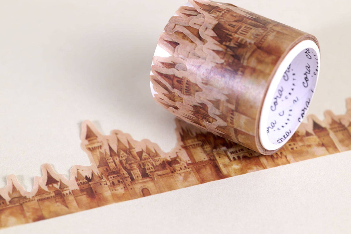 CoraCreaCrafts Castles Cutout Tape