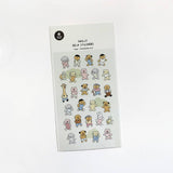 Suatelier Design Stickers - Everybody run!