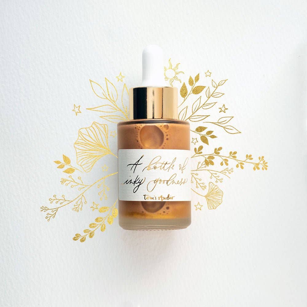 Tom's Studio Gold - Calligraphy Ink