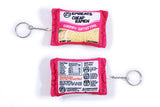 Tiny Instant Cheap Ramen Noodle Plush Keychain