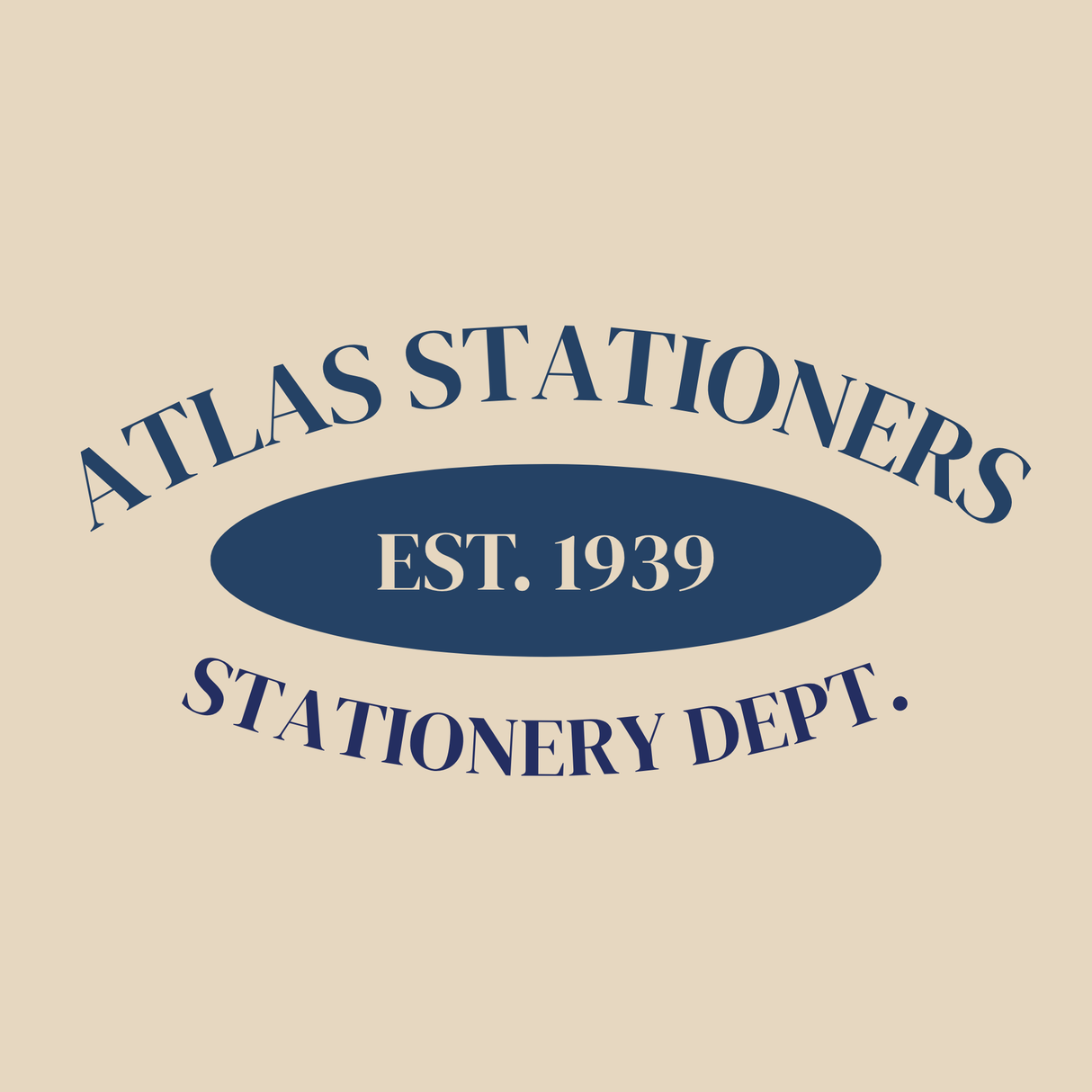 Atlas Stationers 1939 Dad Hat - Khaki (Atlas Exclusive)