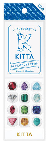 KITTA Portable Decorative Tape -Clear Small -: Gems
