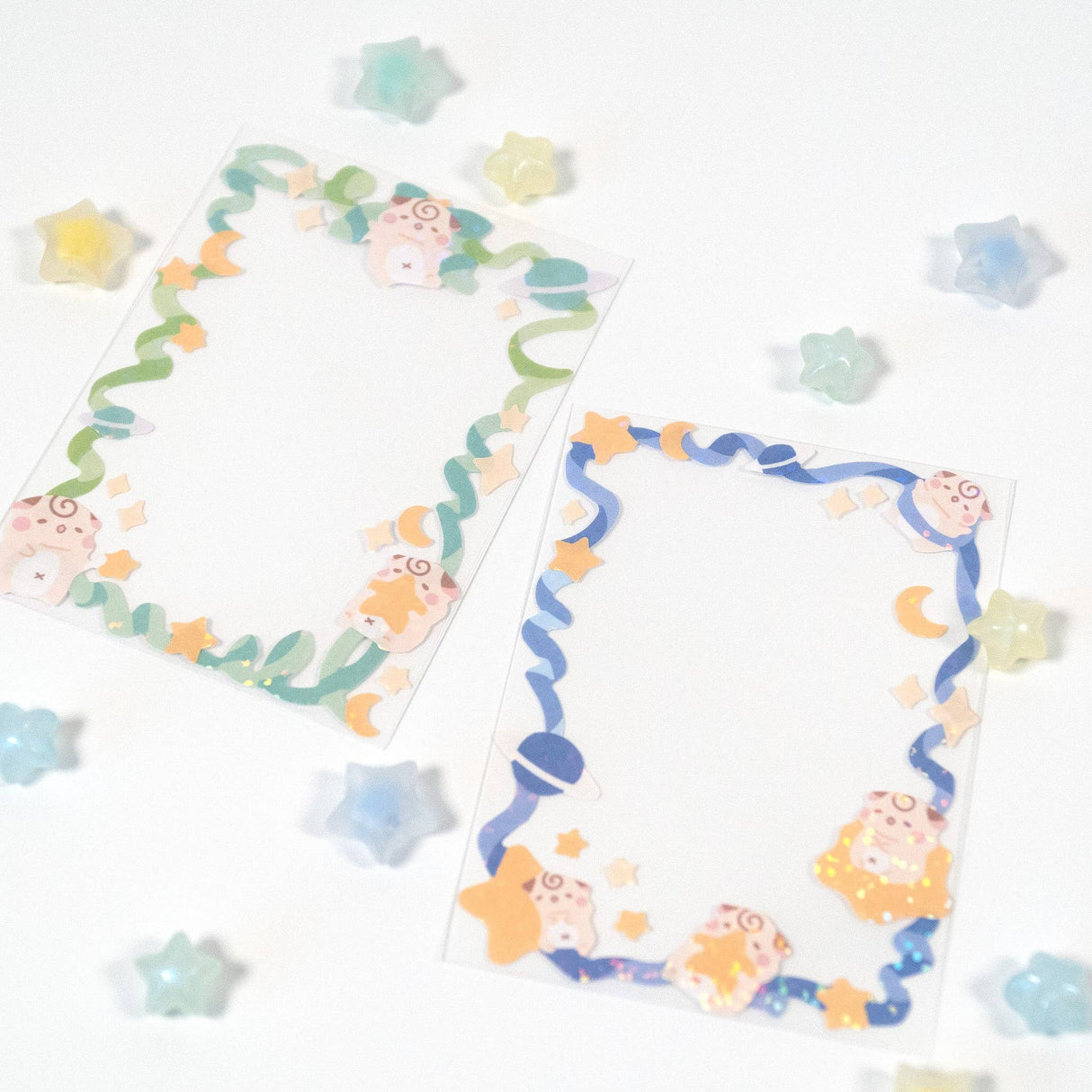 Studio Enon Cocoroll Celeste Polco Deco Sticker Sheet