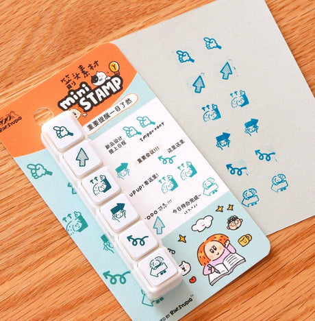 RiN! Studio Mini 6-in-1 Stamp - Arrow