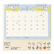 Midori Ring Calendar M - Bird