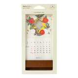Midori Laser Processing Calendar - Flowers