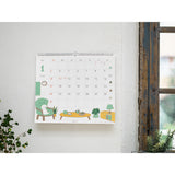 Midori Wall Calendar L - Dog