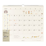Midori Wall Calendar L - Cat