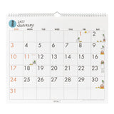 Midori Wall Calendar L - Ojisan