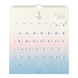 Midori Gradation Day Length Calendar