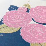 Midori Echizen Washi Wall Calendar S - Flower