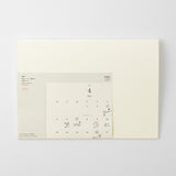 Midori MD Folded Wall Calendar - A3