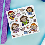 Pipsticks Monkey Business Stickers