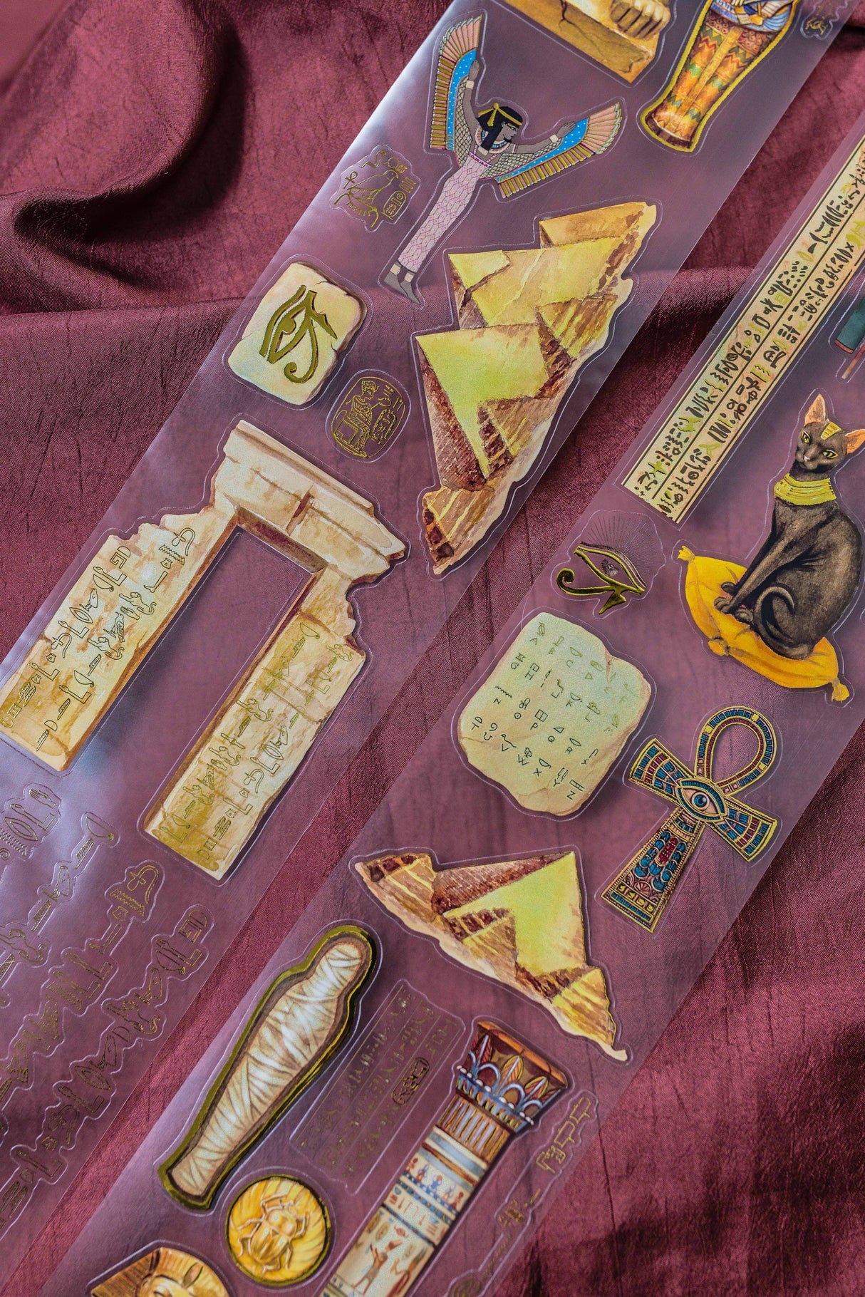 CoraCreaCrafts Ancient Egypt Transparent Tape