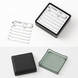 Midori Pre-Inked Paintable Stamp