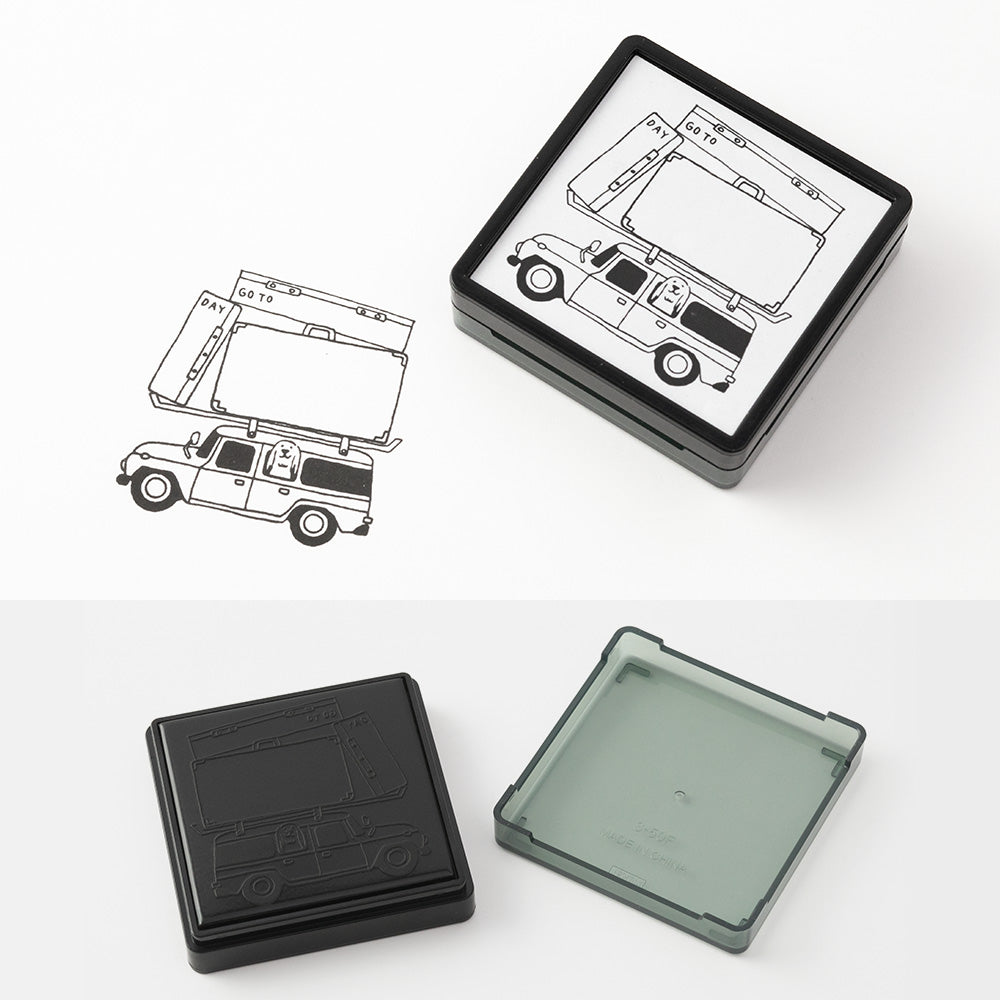 Midori Pre-Inked Paintable Stamp