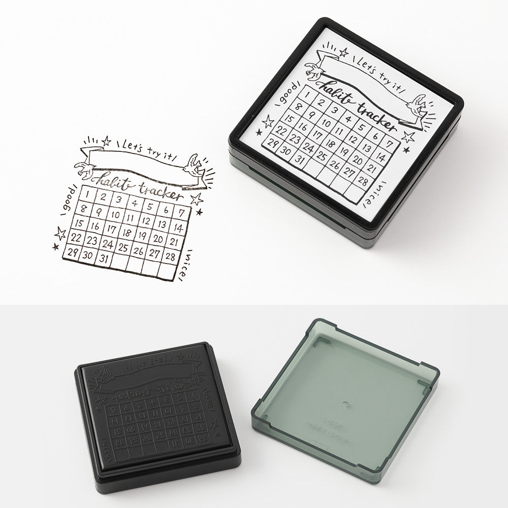 Midori Pre-Inked Paintable Stamp