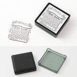 Midori Pre-Inked Paintable Stamp