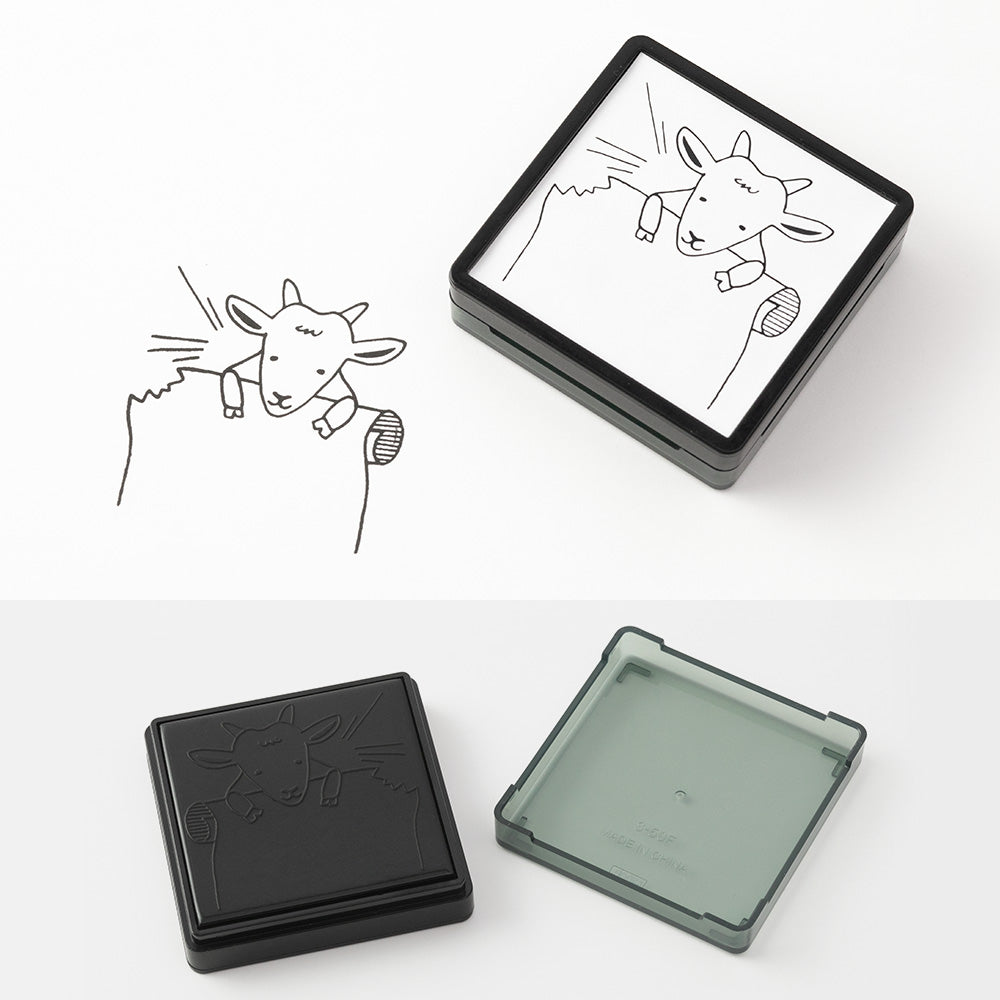 Midori Pre-Inked Paintable Stamp
