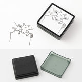 Midori Pre-Inked Paintable Stamp