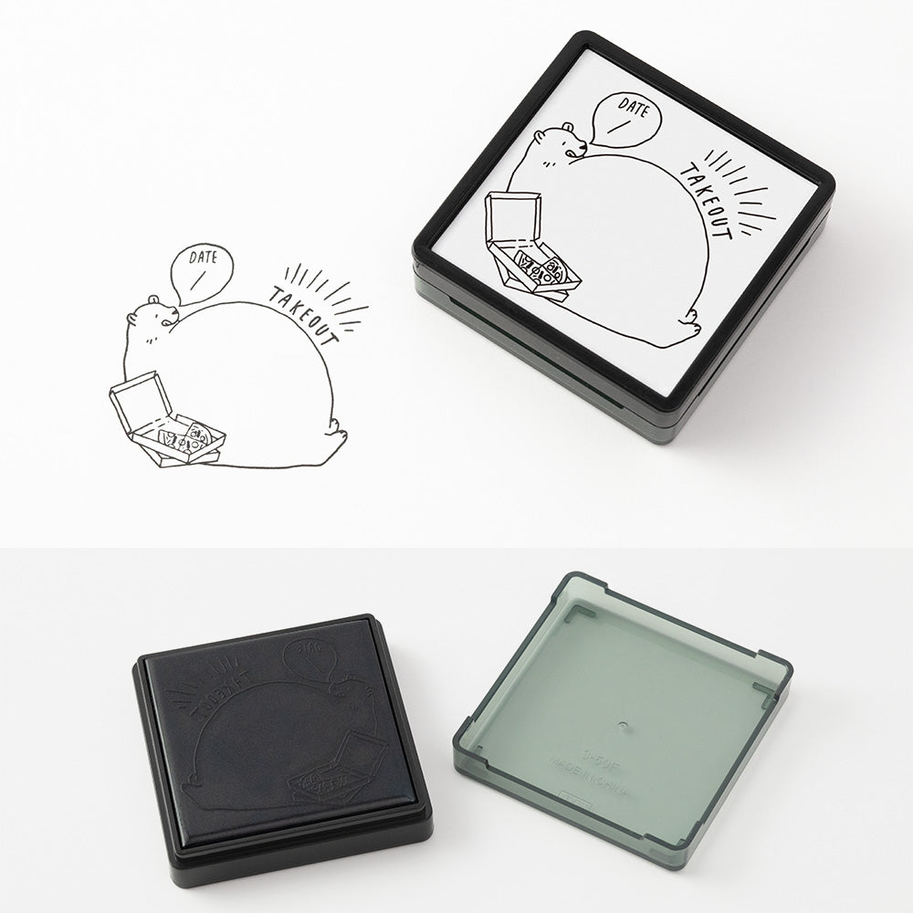 Midori Pre-Inked Paintable Stamp