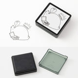 Midori Pre-Inked Paintable Stamp