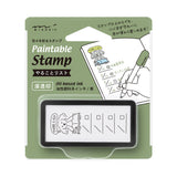 Midori Pre-Inked Half Size Stamp