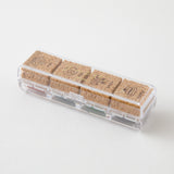 Midori Yuru Log Pre-inked Stamp