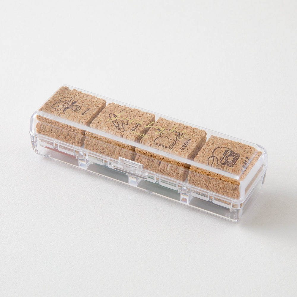 Midori Yuru Log Pre-inked Stamp