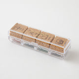 Midori Yuru Log Pre-inked Stamp