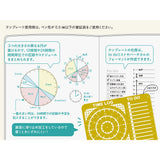 Midori Diary Template Stencil