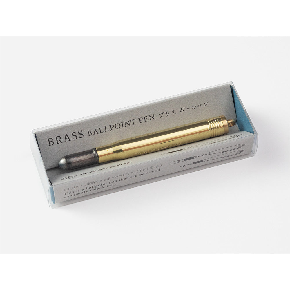 Traveler's Brass Ballpoint Pen
