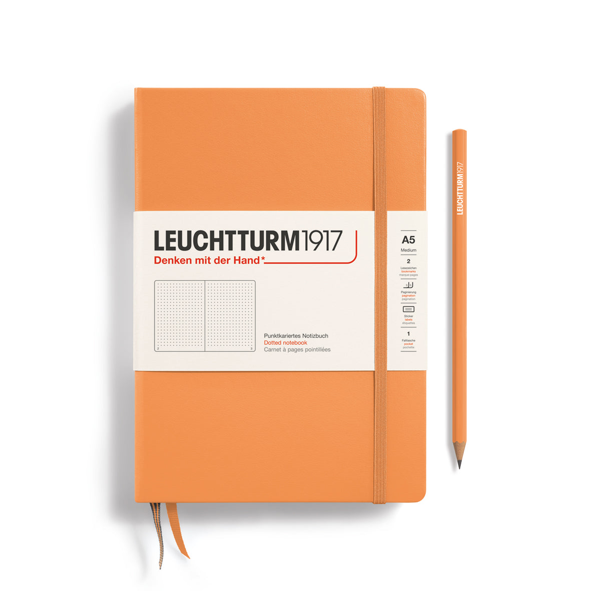Leuchtturm A5 Hardcover Notebook - Dot Grid