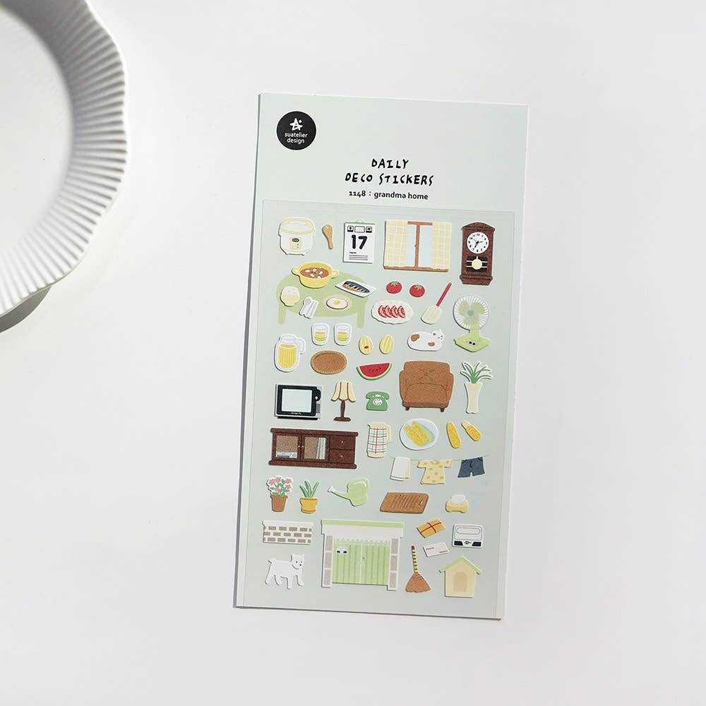 Suatelier Design Stickers - Grandma Home